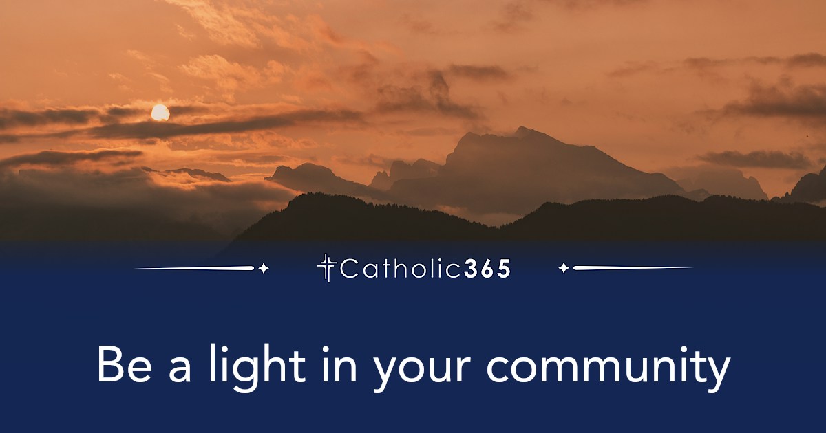 Be a light in your community