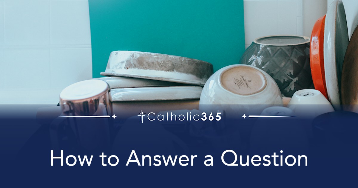 How to Answer a Question