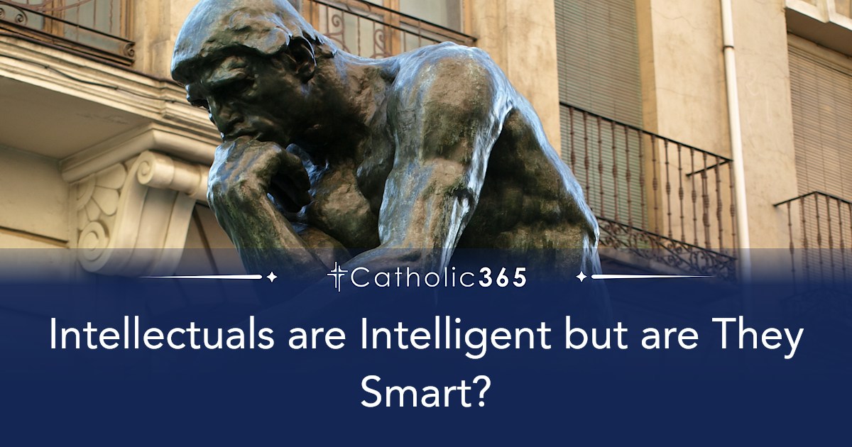 Intellectuals are Intelligent but are They Smart?