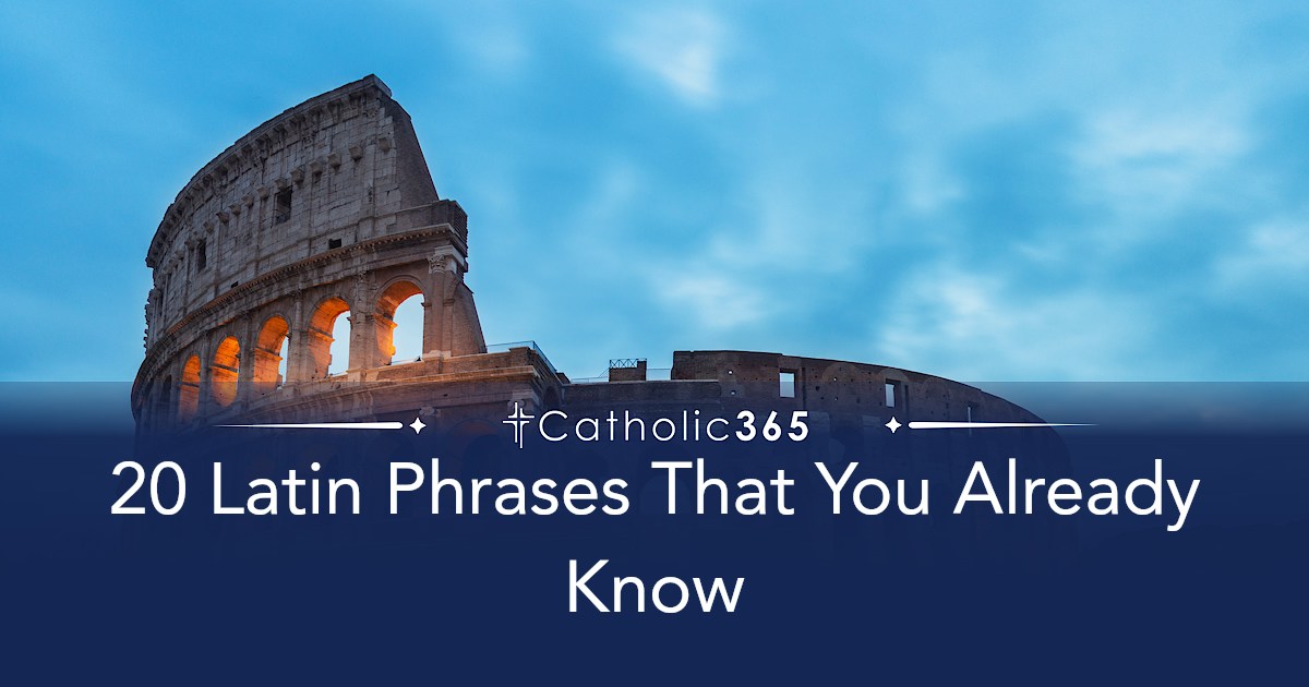 20 Latin Phrases That You Already Know