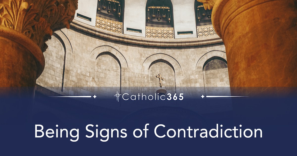 Being Signs of Contradiction