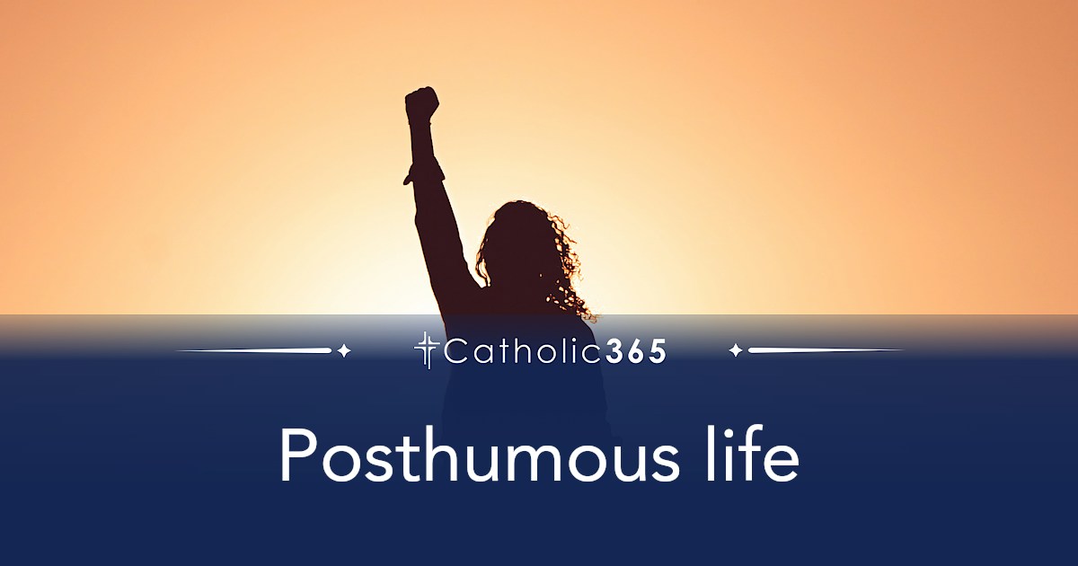 Posthumous life