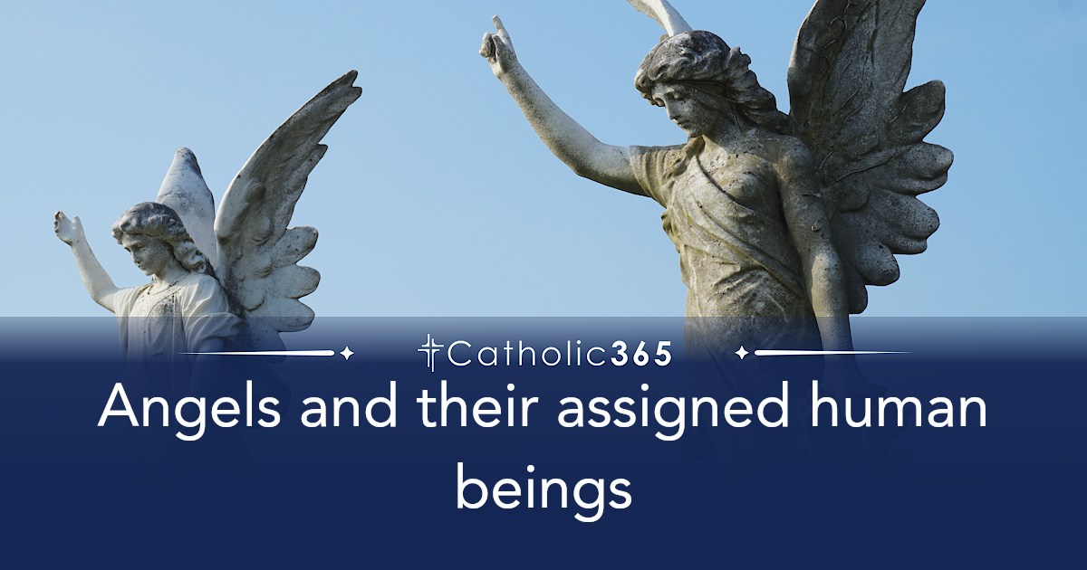 Angels and their assigned human beings