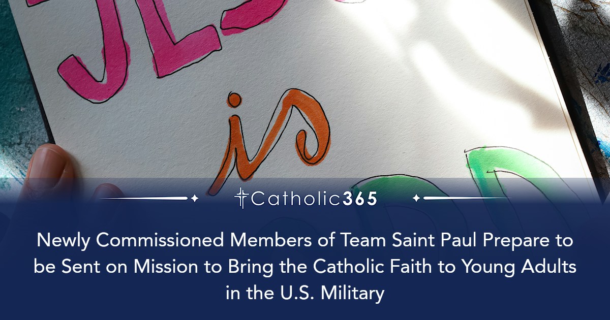 Newly Commissioned Members of Team Saint Paul Prepare to be Sent on ...