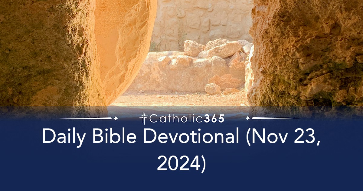 Daily Bible Devotional (Nov 23, 2024)