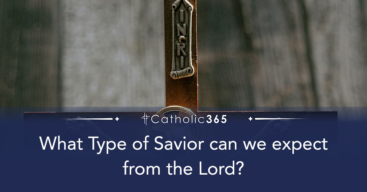 What Type of Savior can we expect from the Lord?
