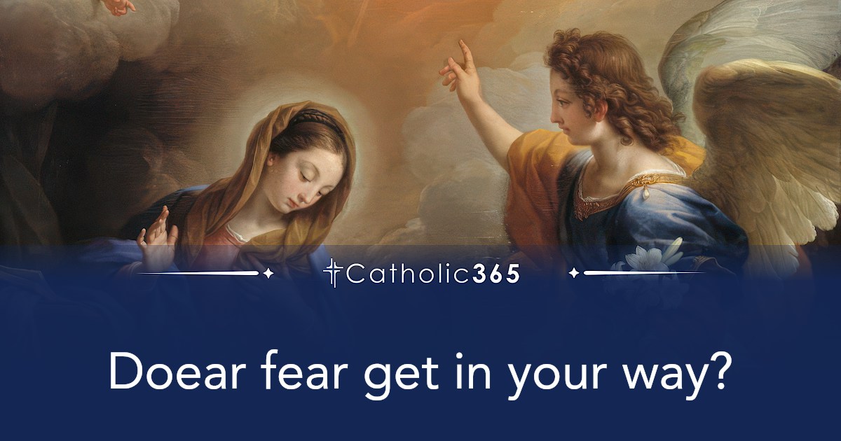 Doear fear get in your way?
