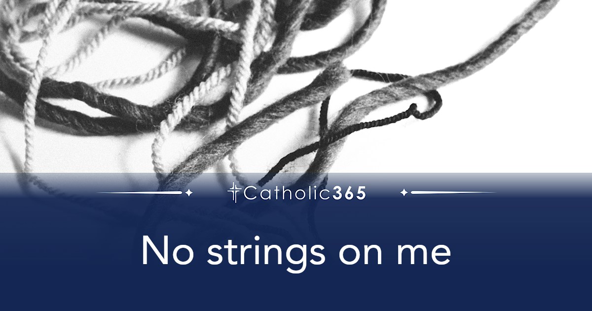 No strings on me