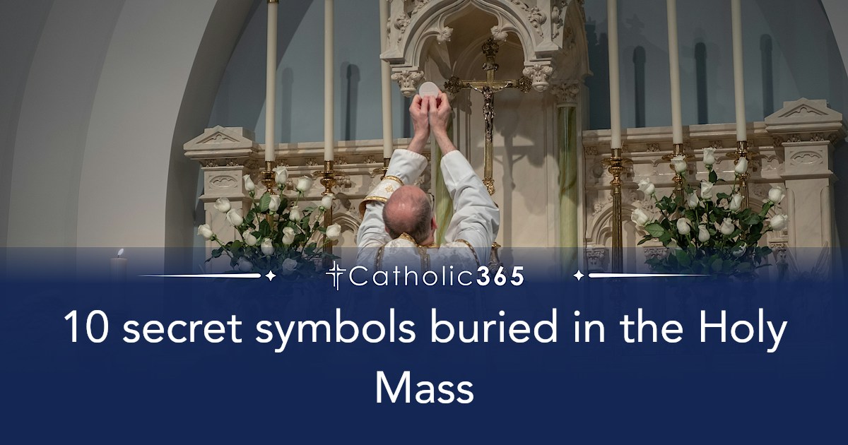 10 secret symbols buried in the Holy Mass