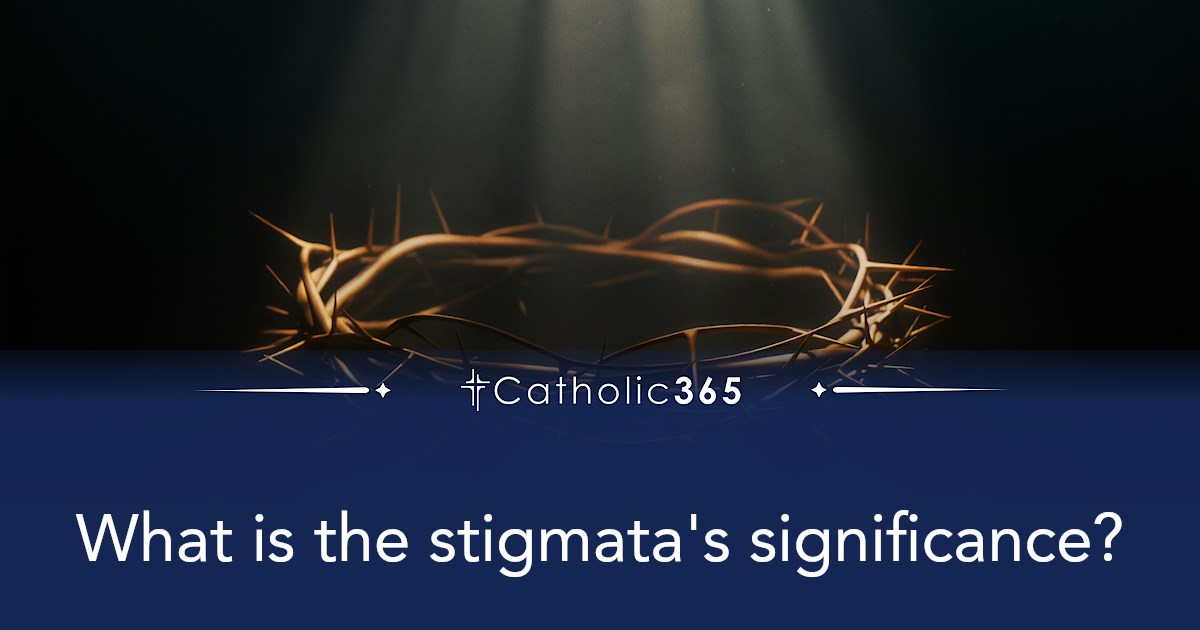 What is the stigmata's significance?