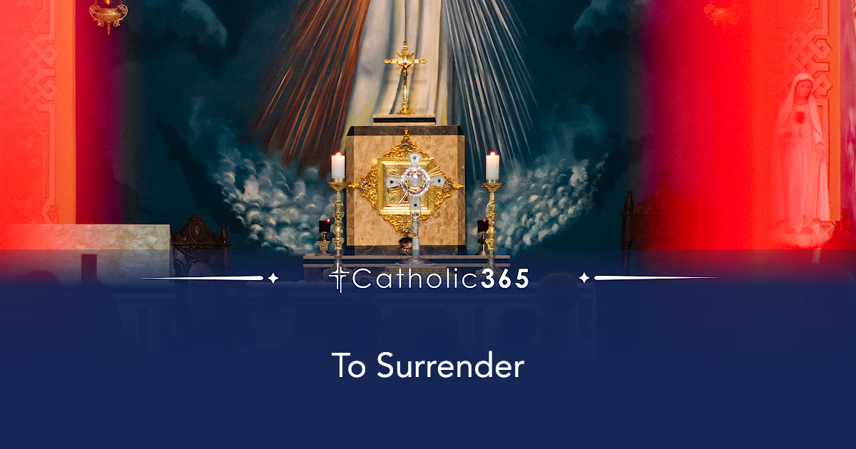 To Surrender