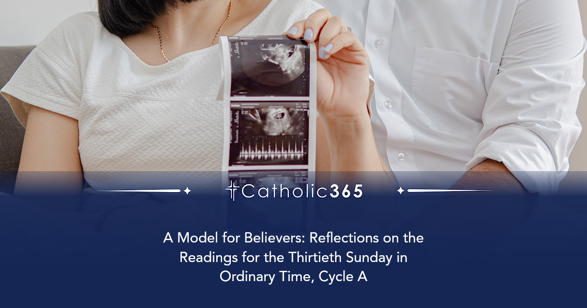 A Model for Believers: Reflections on the Readings for the Thirtieth ...