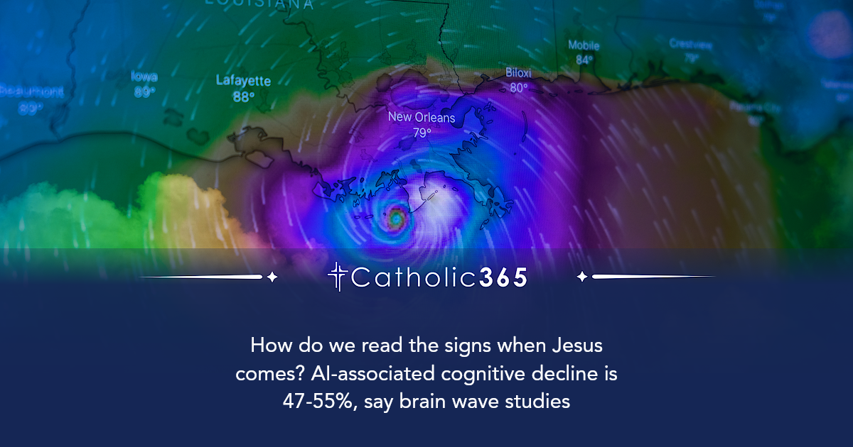 How do we read the signs when Jesus comes? AI-associated cognitive ...