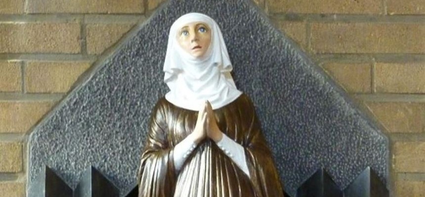 Saint Alice: The Patroness of the Blind and Paralyzed entered the Cistercian Order at the age of Seven