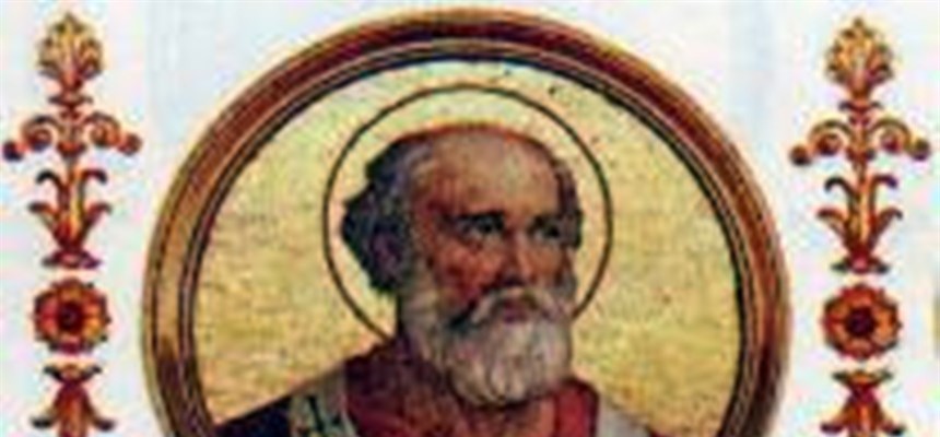 POPE BENEDICT II, A WELL-TRAINED SINGER