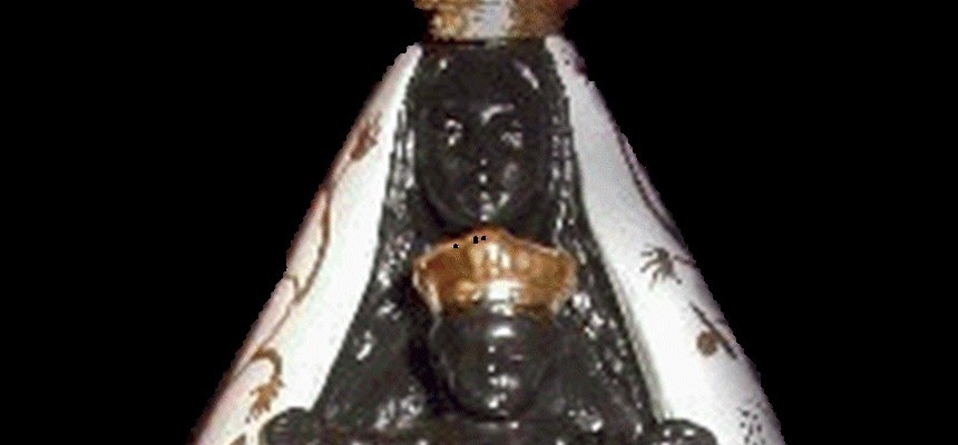 This Blessed Mother statue was carved by an Angel;  Our Lady of Liesse aka Our Lady of Joy