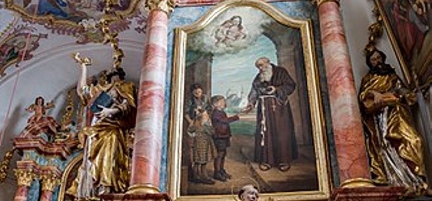 St. Conrad of Parzham:  He served Our Lady for over 40 years as a porter: His permanent "pension" was  Sainthood
