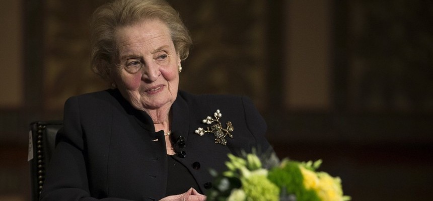 From refugee to world leader, Madeleine Albright remembered in Washington
