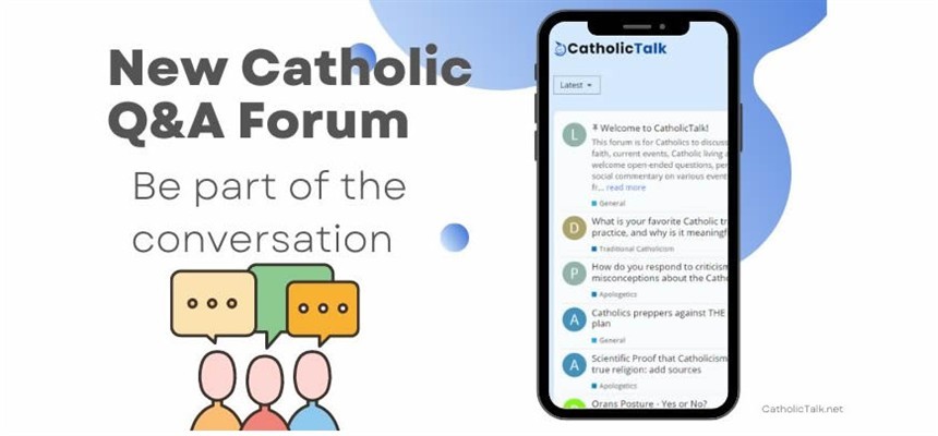 Catholic365 launches a new Catholic discussion forum