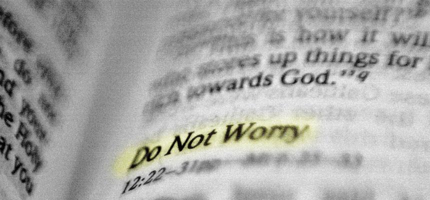 Is Worrying a Sin?