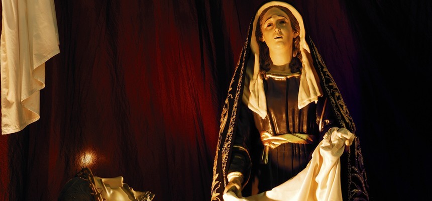 Calvary defined the role of Mary