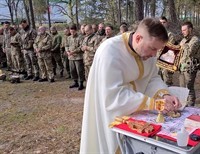 The spiritual and the human: Chaplains help Ukrainian soldiers with both