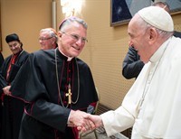 Regional representatives meet pope, discuss 'continental phase' of synod